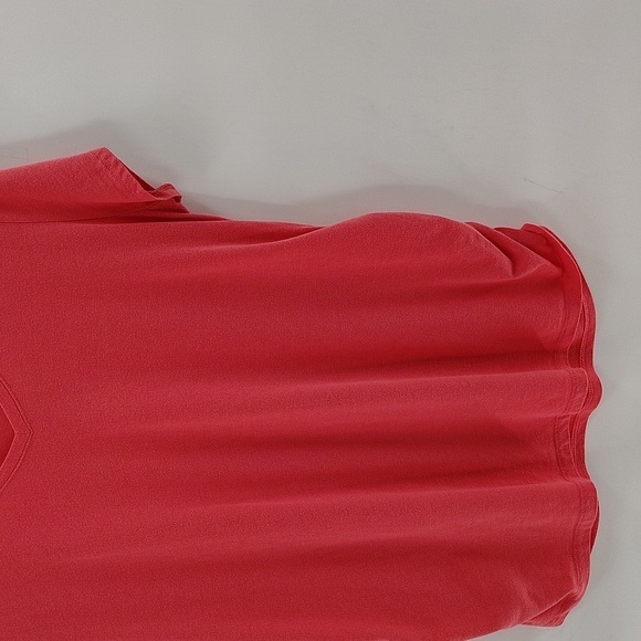 Isabel Maternity By Ingred & Isabel V Neck Tee Size XL Pink Short Sleeve Tee - Picture 3 of 7